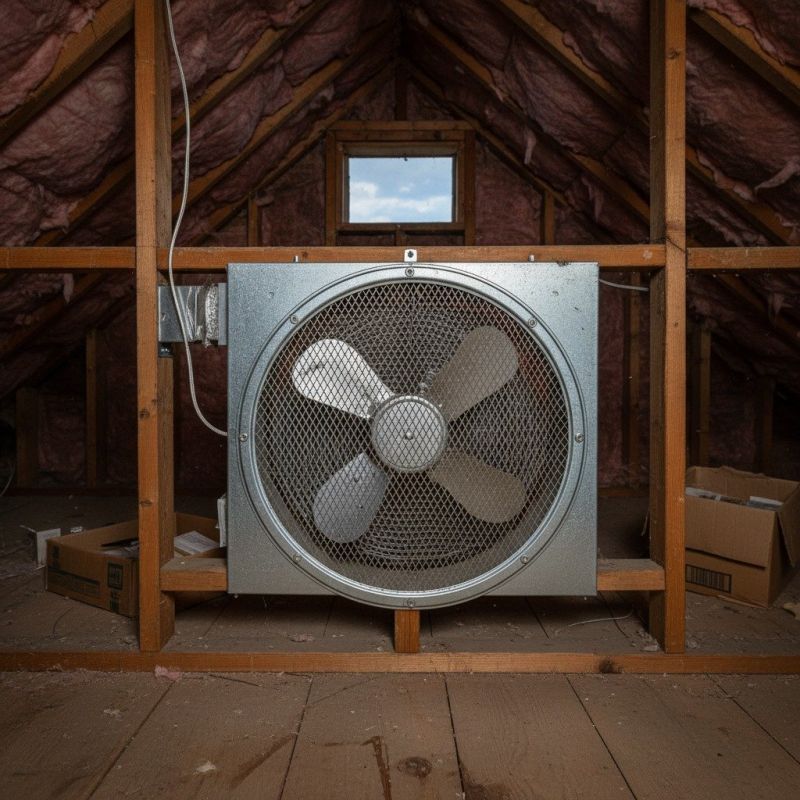 Roof Fan Installation in Alpharetta, GA